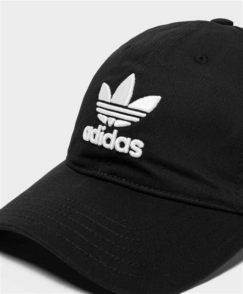 adidas originals trefoil cap black